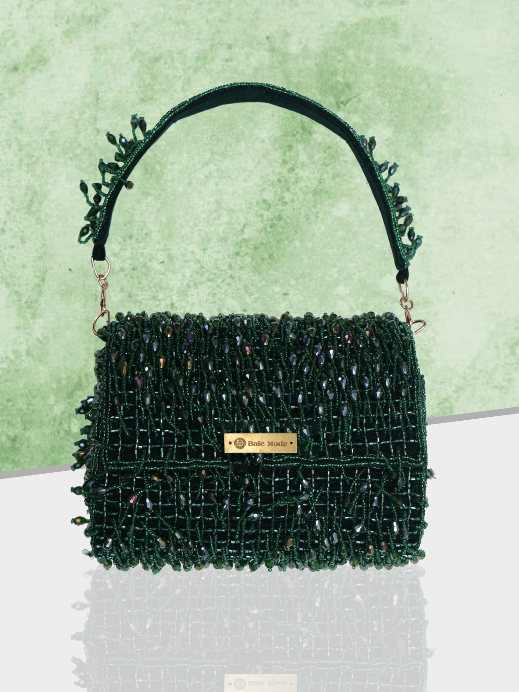 Beabed Clutch Bag 2 Green