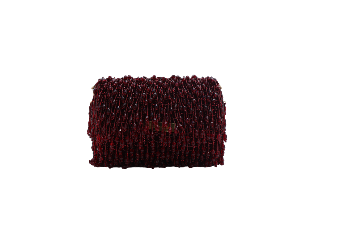 Beabed Clutch Bag 2 Red